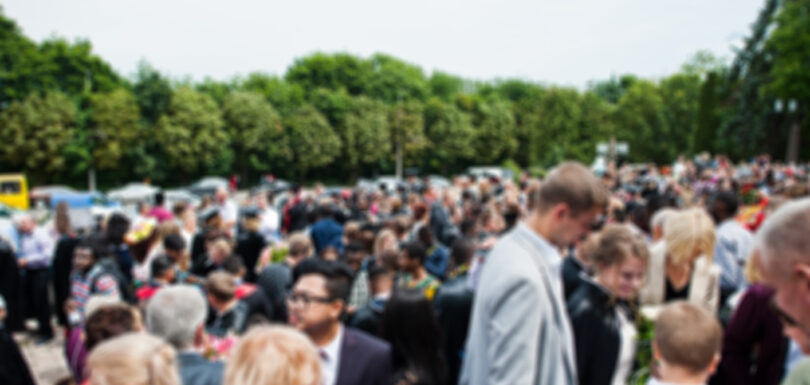 stampede and crowded gatherings
